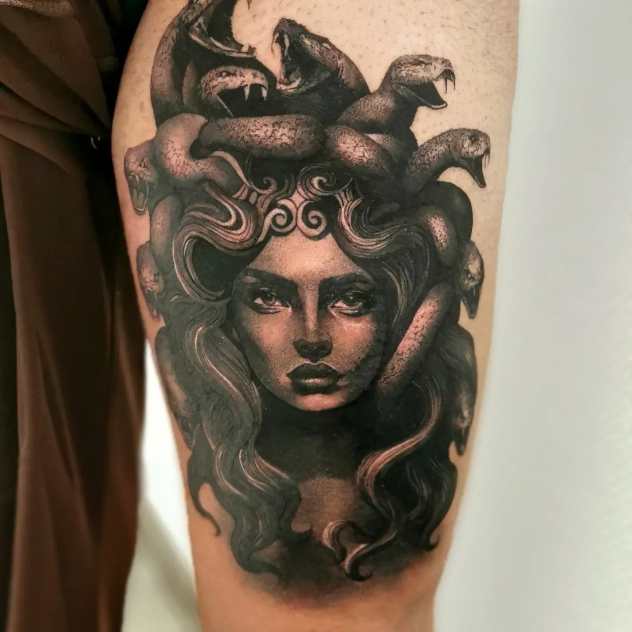 Medusa Realism Tattoo — Amazon Tattoo Oberhausen